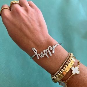 Swarovski “Happy” bangle